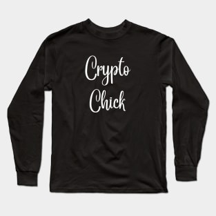 Crypto Chick Long Sleeve T-Shirt